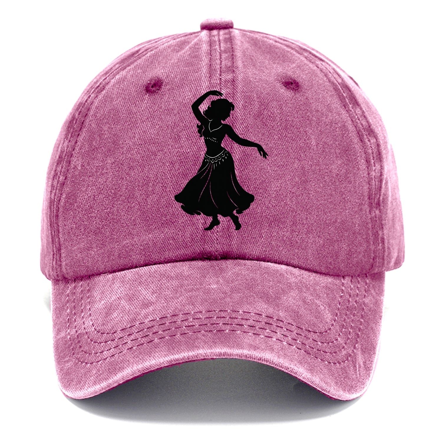 Belly dancer graceful gesture - Classic Cap - Dusty Rose(Rose)