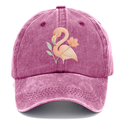 Peach Flamingo - Classic Cap - Dusty Rose(Rose)