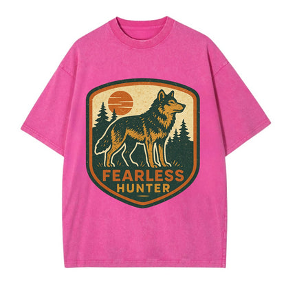 Fearless Hunter  - Vintage T-shirt - Dusty Rose(Rose)