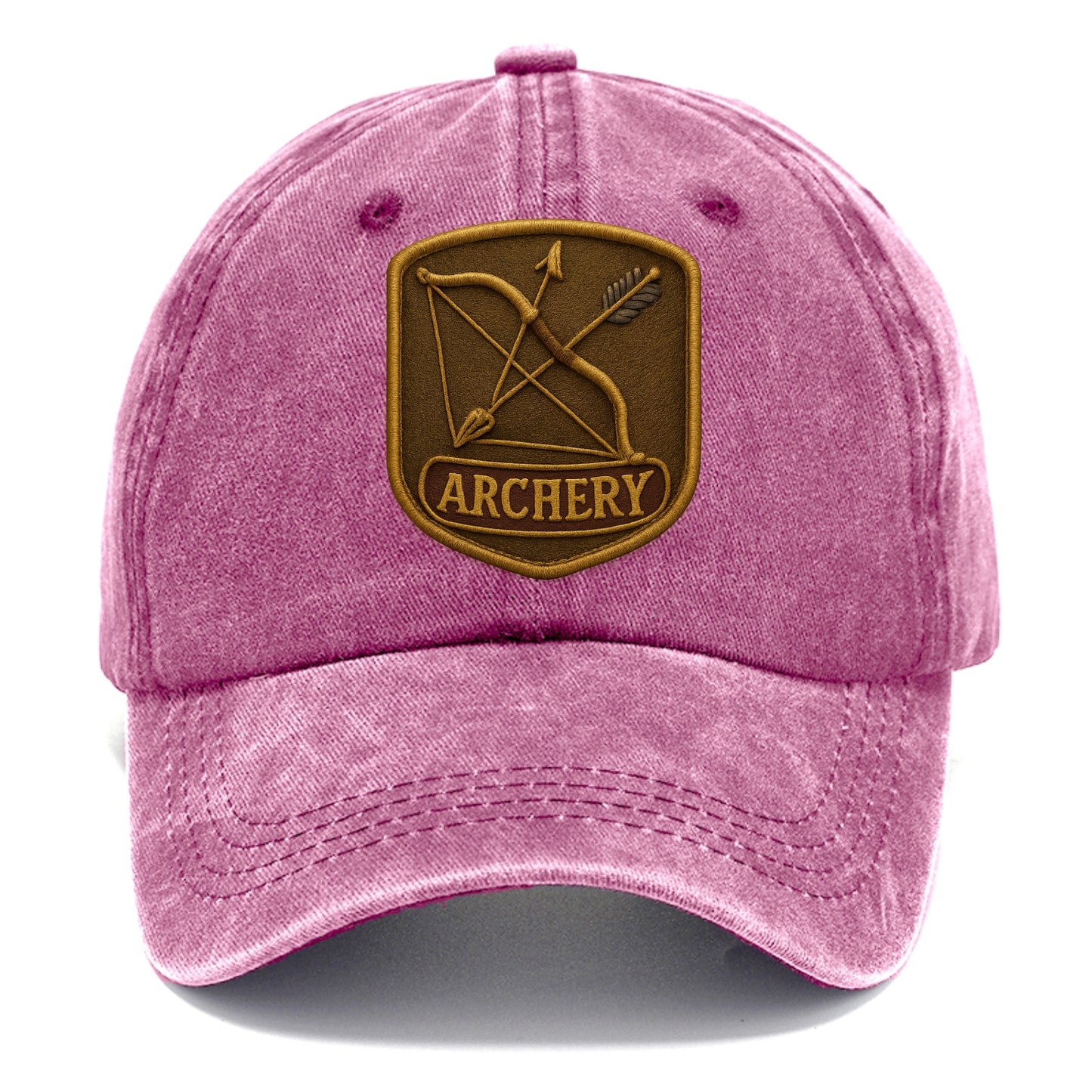 Bow and arrow crossed - archery enthusiast - Classic Cap - Dusty Rose(Rose)
