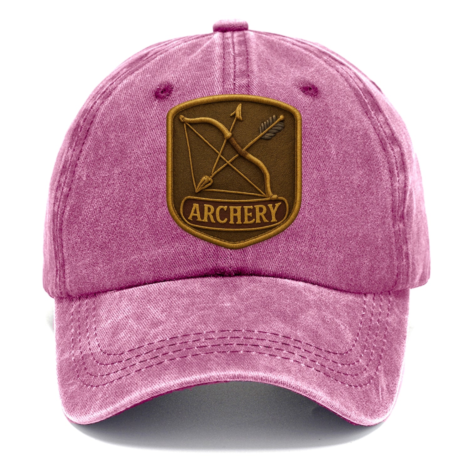 Bow and arrow crossed - archery enthusiast - Classic Cap - Dusty Rose(Rose)