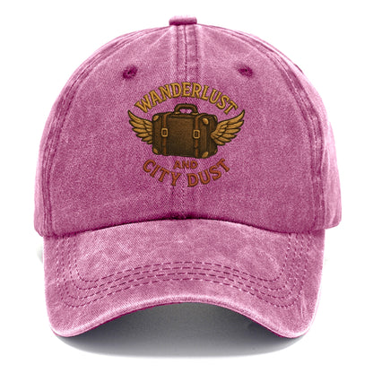Wanderlust And City Dust  - Classic Cap - Dusty Rose(Rose)