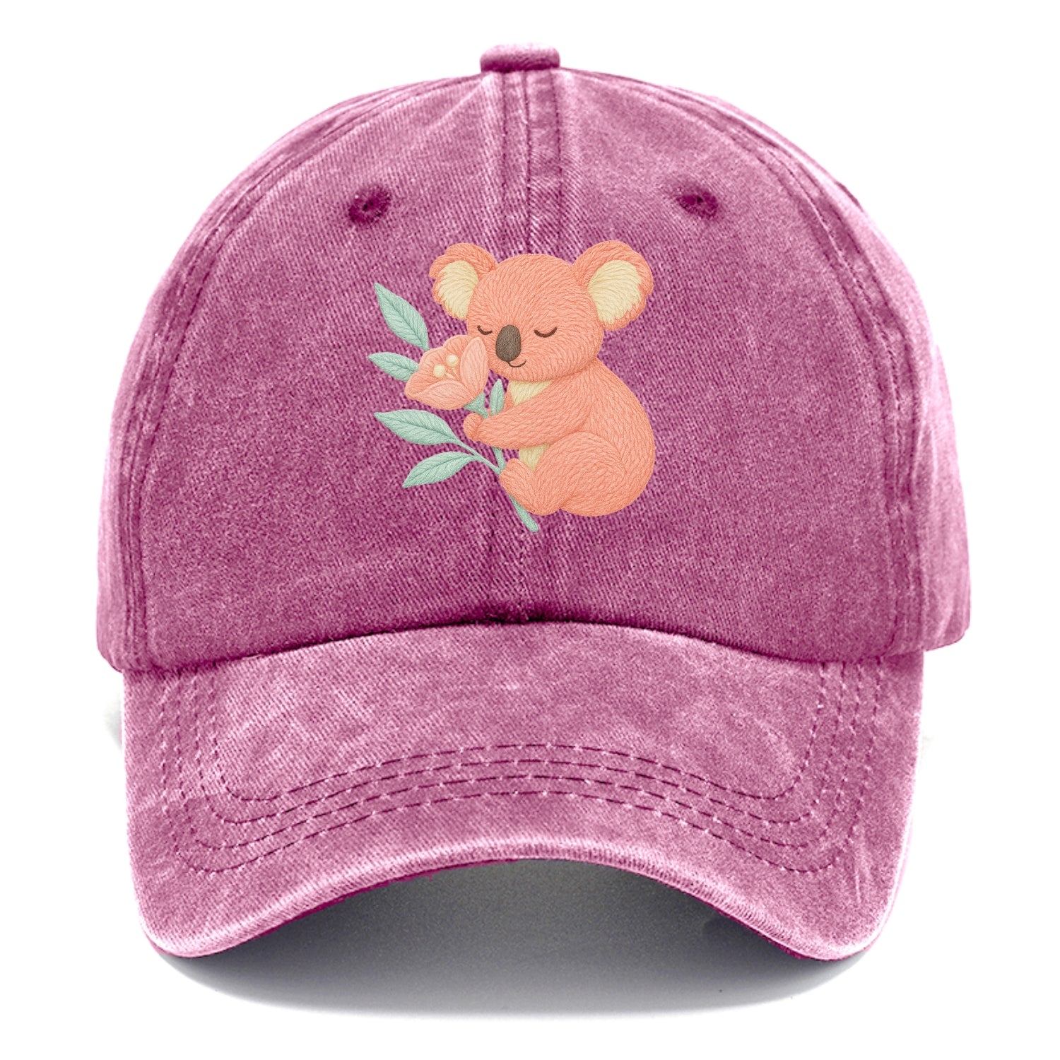 Coral Koala - Classic Cap - Dusty Rose(Rose)