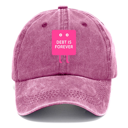 DEBT IS FOREVER | Immortal credit card - Classic Cap - Dusty Rose(Rose)