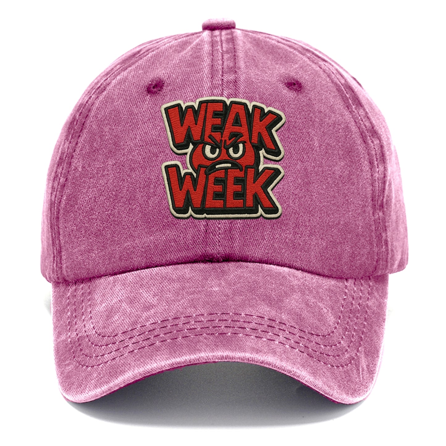 WEAK;WEEK WARRIOR Monday Blue Cap - Classic Cap - Dusty Rose(Rose)