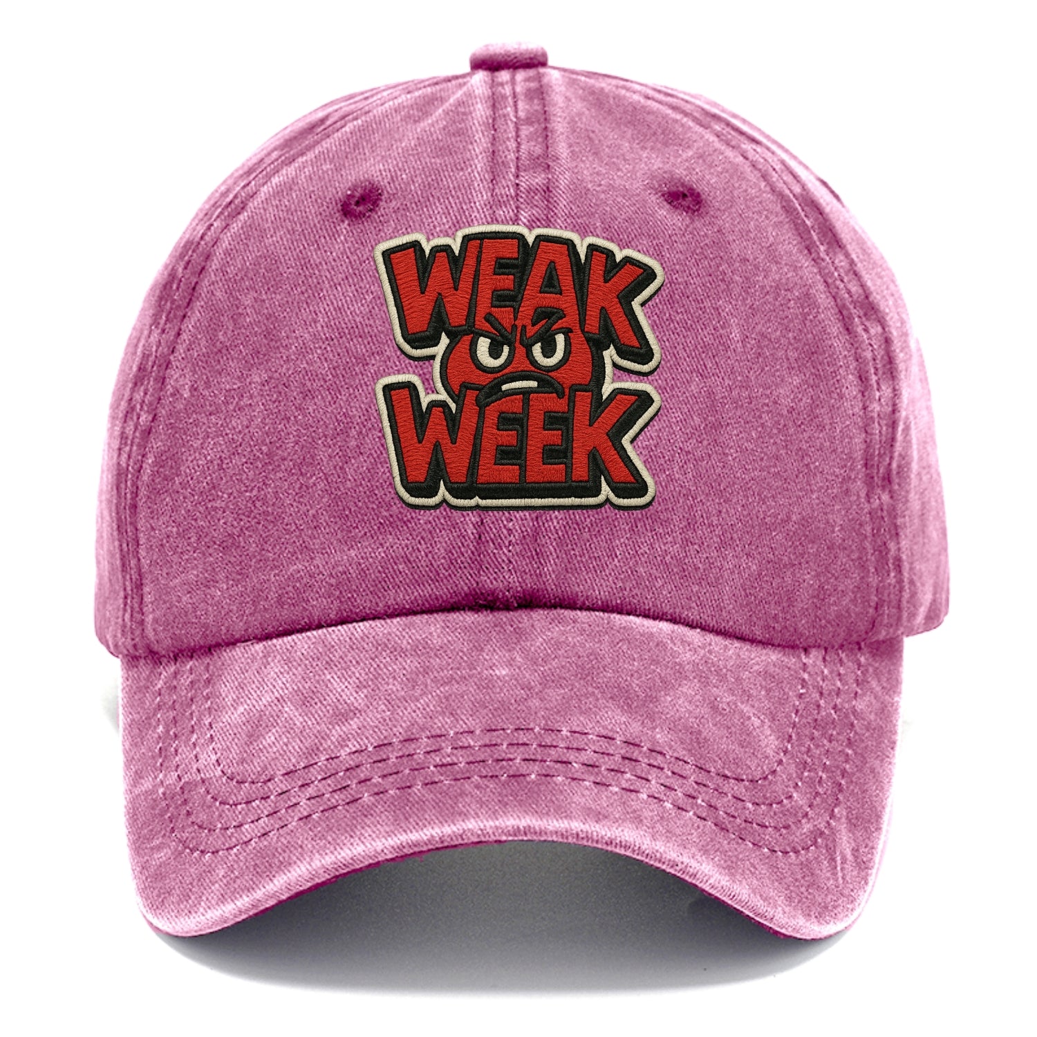 WEAK;WEEK WARRIOR Monday Blue Cap - Classic Cap - Dusty Rose(Rose)
