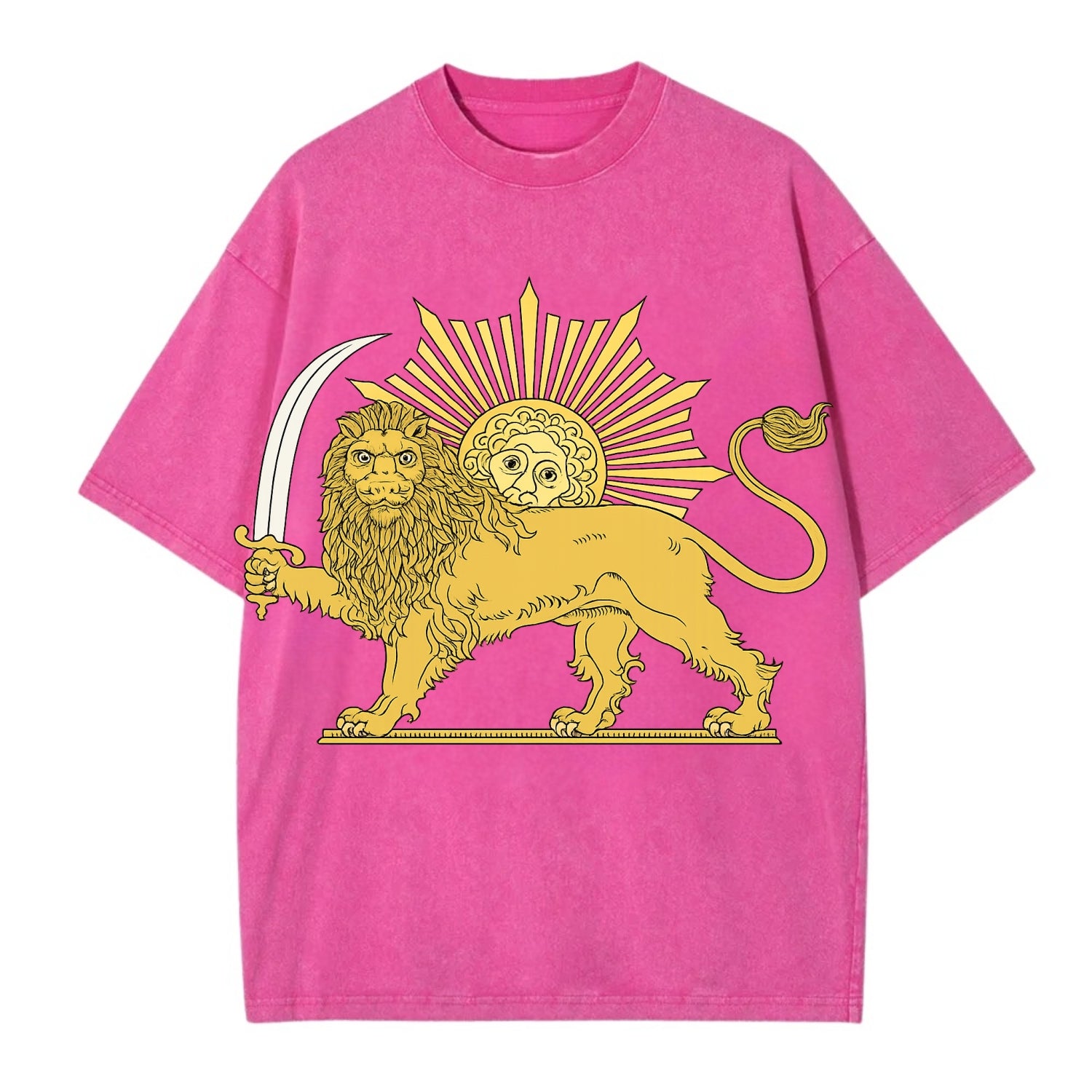 Shir O Khorshid - Vintage T-shirt - Dusty Rose(Rose)