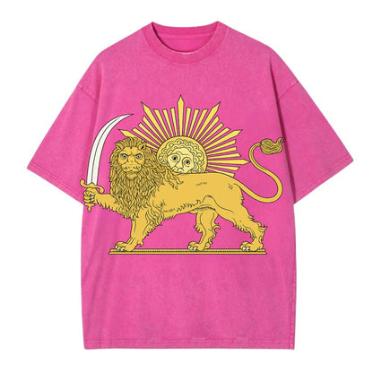 Shir O Khorshid - Vintage T-shirt - Dusty Rose(Rose)