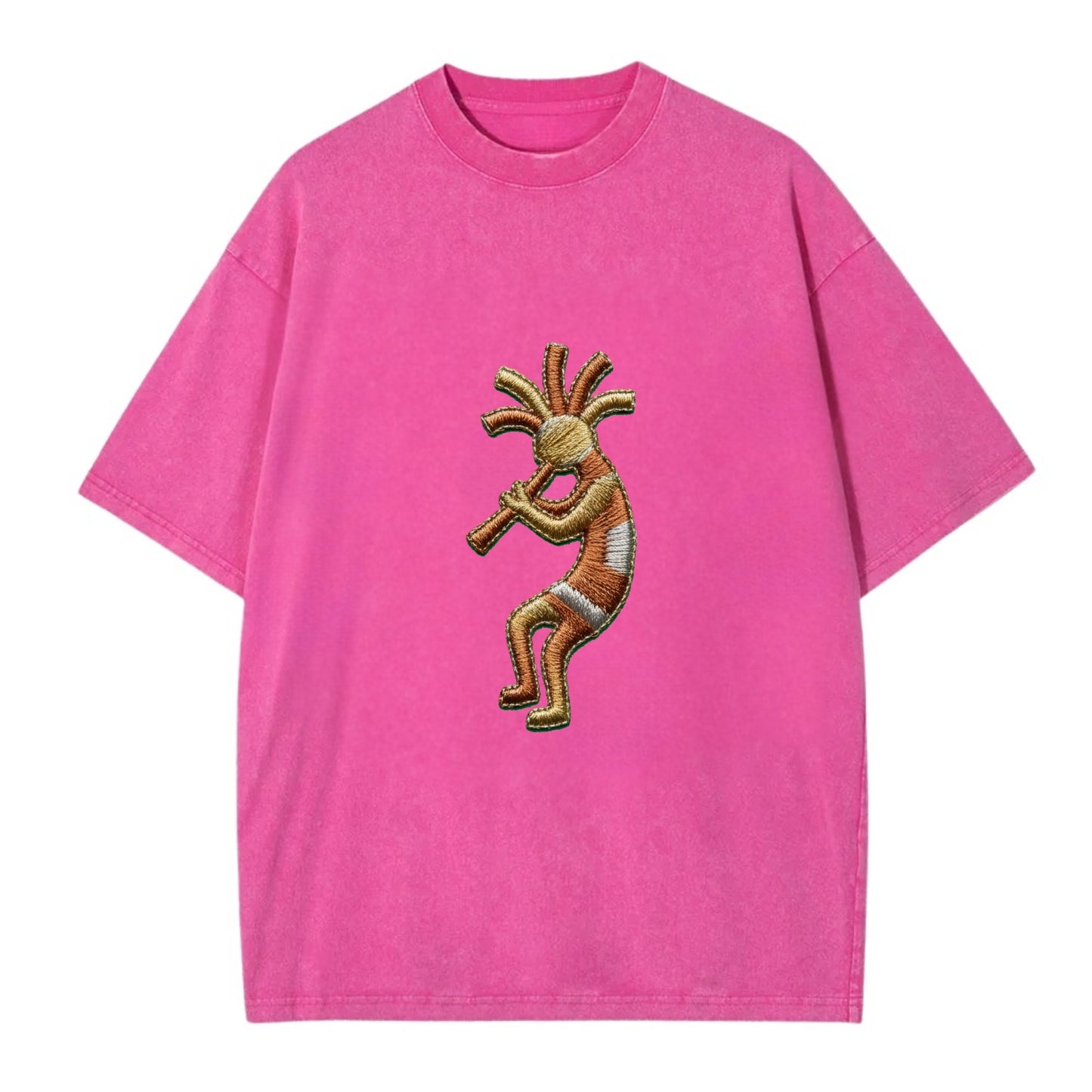 Kokopelli - Vintage T-shirt - Dusty Rose(Rose)