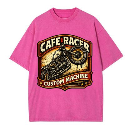 Cafe Racer - Vintage T-shirt - Dusty Rose(Rose)