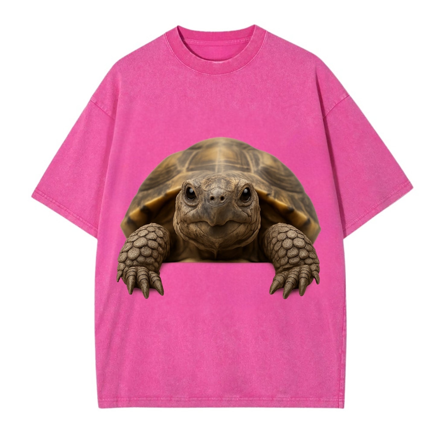 Tortoise  - Vintage T-shirt - Dusty Rose(Rose)