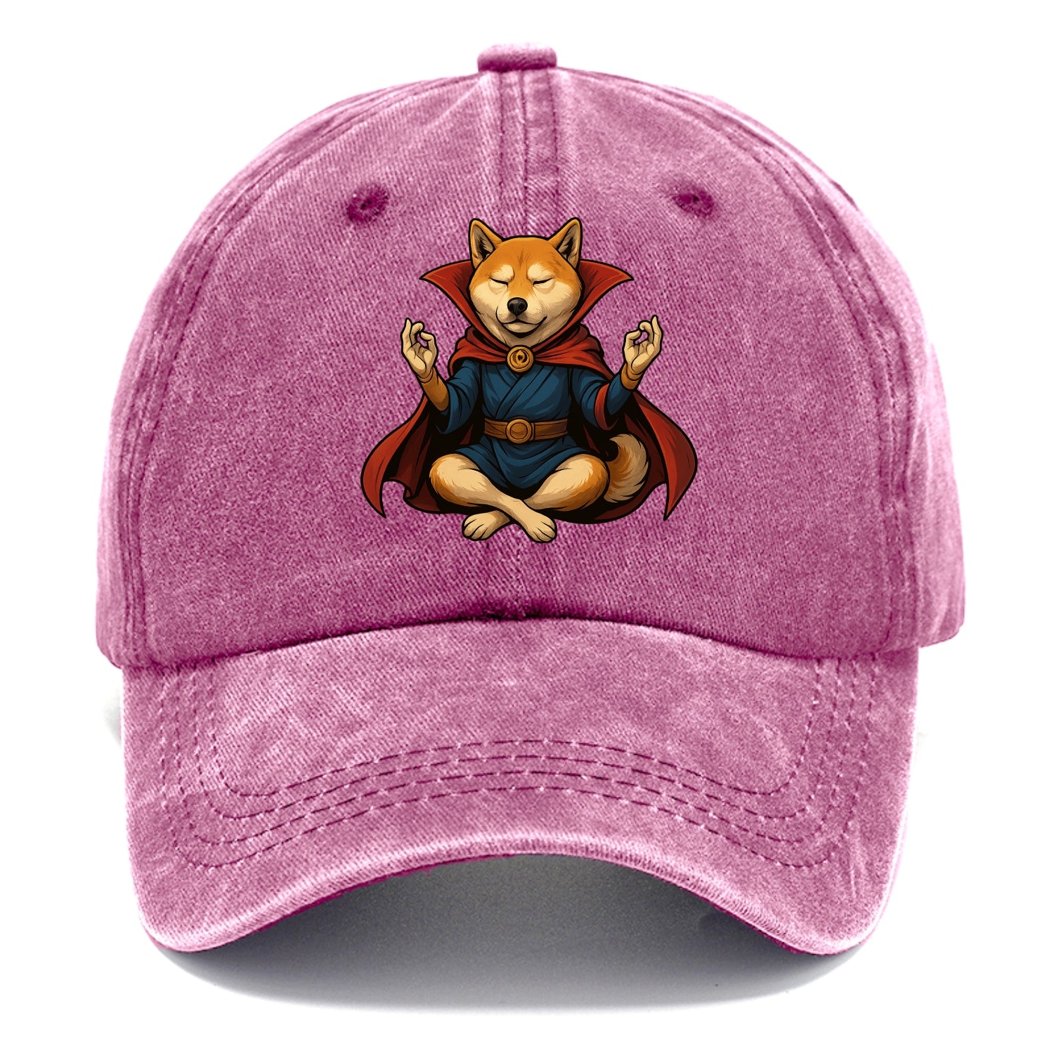 Shiba Inu Doctor Strange  - Classic Cap - Dusty Rose(Rose)