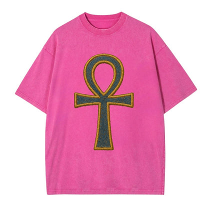 Ankh - Vintage T-shirt - Dusty Rose(Rose)