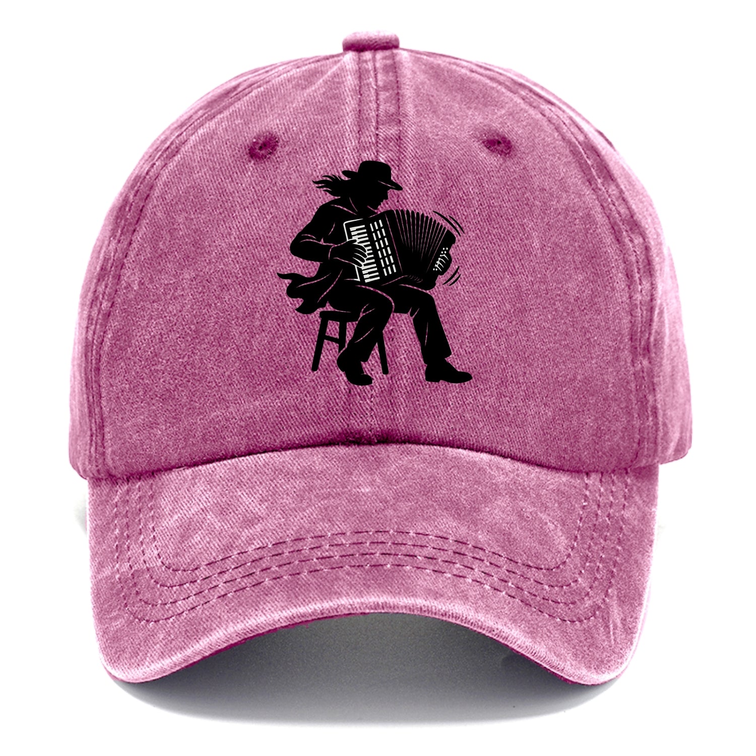 Accordion player street musician - Classic Cap - Dusty Rose(Rose)