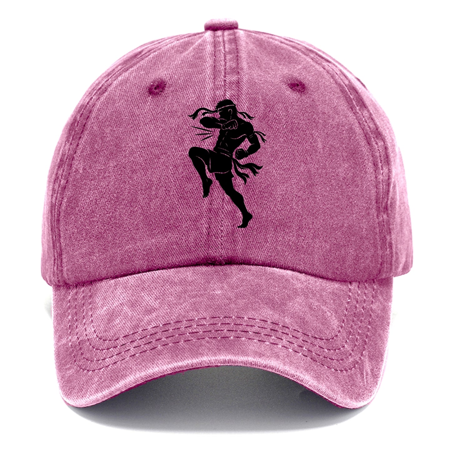 Thai Muay Thai fighter elbow strike - Classic Cap - Dusty Rose(Rose)