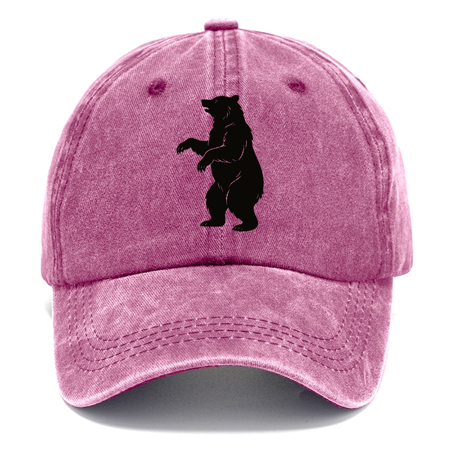 Bear standing on hind legs - Classic Cap - Dusty Rose(Rose)