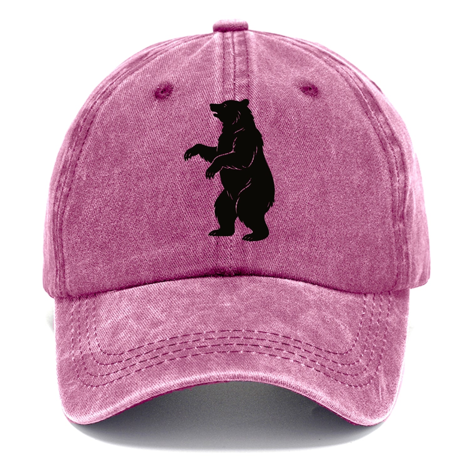 Bear standing on hind legs - Classic Cap - Dusty Rose(Rose)