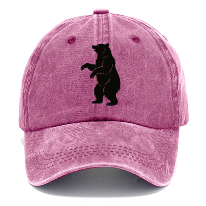 Bear standing on hind legs - Classic Cap - Dusty Rose(Rose)