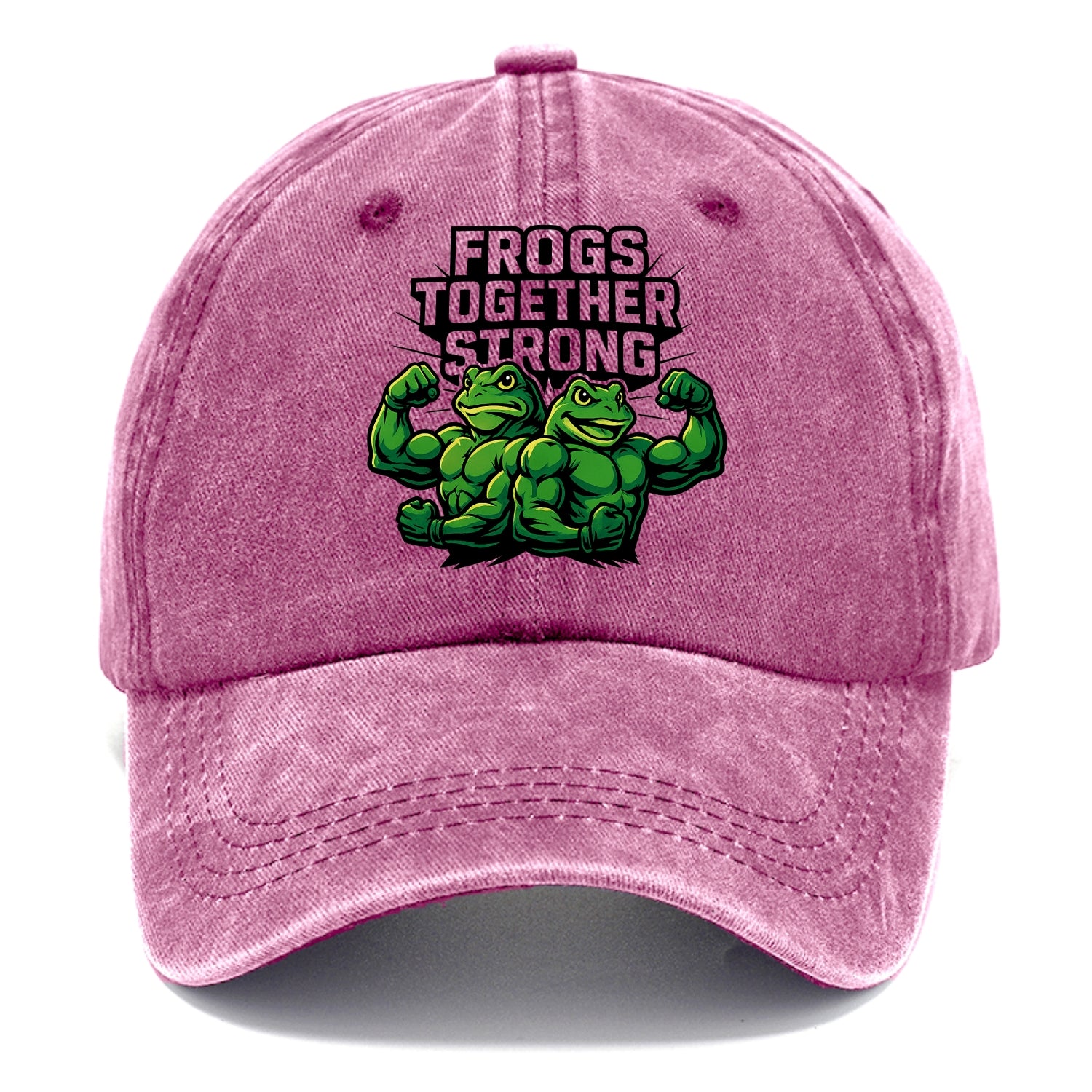 Frogs Together Strong - Classic Cap - Dusty Rose(Rose)