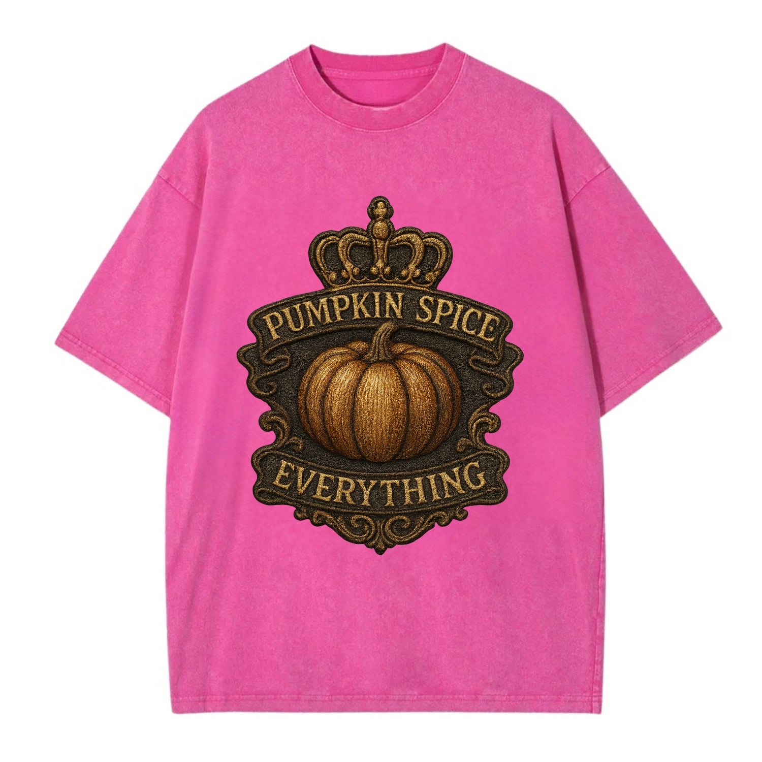 Pumpkin Spice Everything  - Vintage T-shirt - Dusty Rose(Rose)