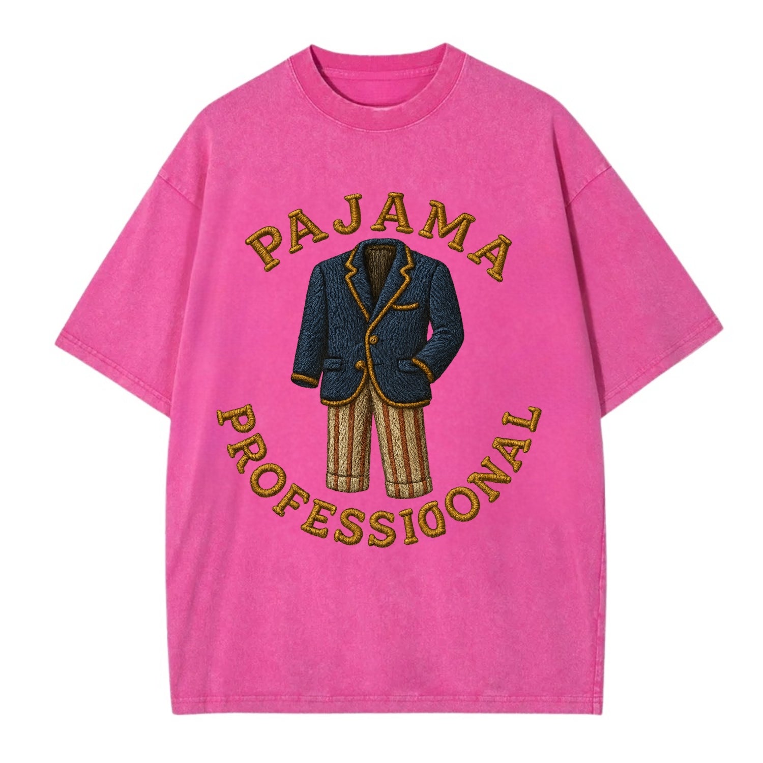 Pajama Professional  - Vintage T-shirt - Dusty Rose(Rose)
