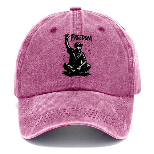 Sit-in protest figure - civil disobedience ink art - Classic Cap