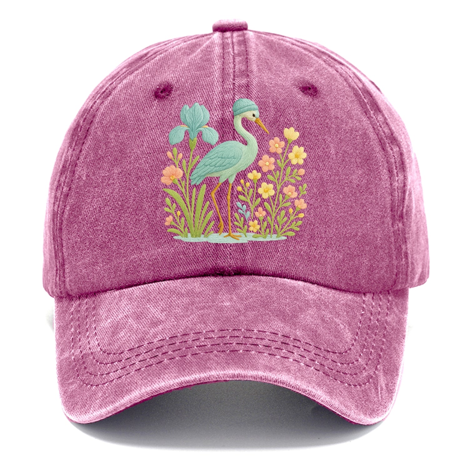 Mint Crane - Classic Cap - Dusty Rose(Rose)