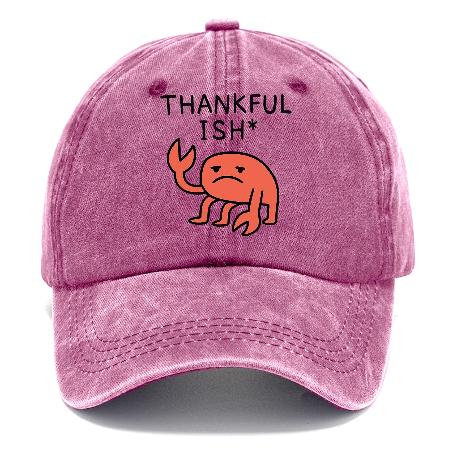 THANKFUL ISH | Gratitude with asterisk - Classic Cap - Dusty Rose(Rose)