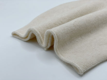 Gorro de punto Pandaize 100 % lana merino con elegante borde enrollado: gorro unisex de moda para otoño/invierno.