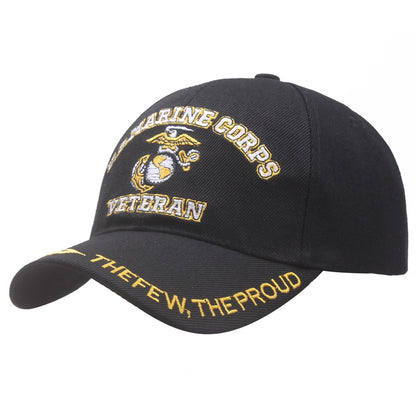 Embroidered Eagle American Flag Baseball Cap