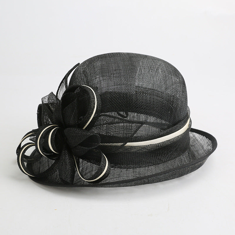 Elegant Stylish Outdoor Embroidered Wide Brim Hat
