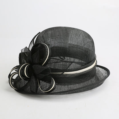 Elegant Stylish Outdoor Embroidered Wide Brim Hat