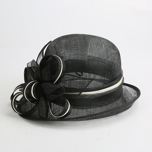 Elegant Stylish Outdoor Embroidered Wide Brim Hat