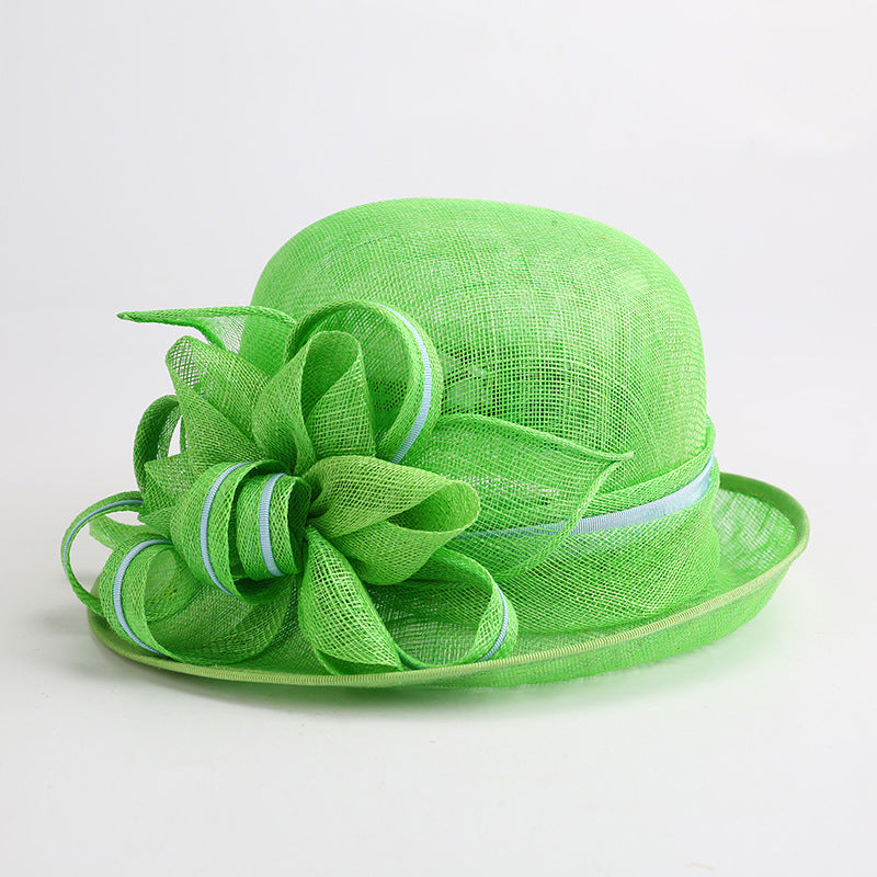 Elegant Stylish Outdoor Embroidered Wide Brim Hat