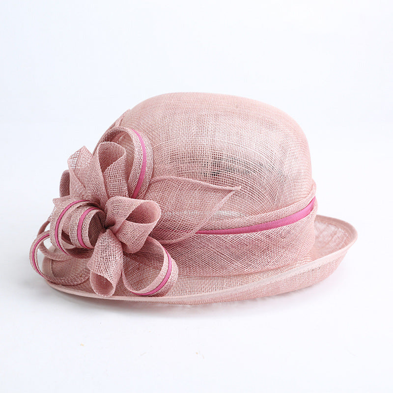 Elegant Stylish Outdoor Embroidered Wide Brim Hat