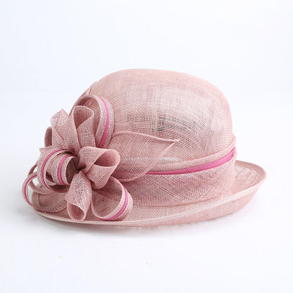 Elegant Stylish Outdoor Embroidered Wide Brim Hat