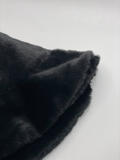 Sombrero de cubo de polar retro chic para mujer: estilo acogedor con un toque de influencia japonesa, perfecto para el armario de otoño e invierno.