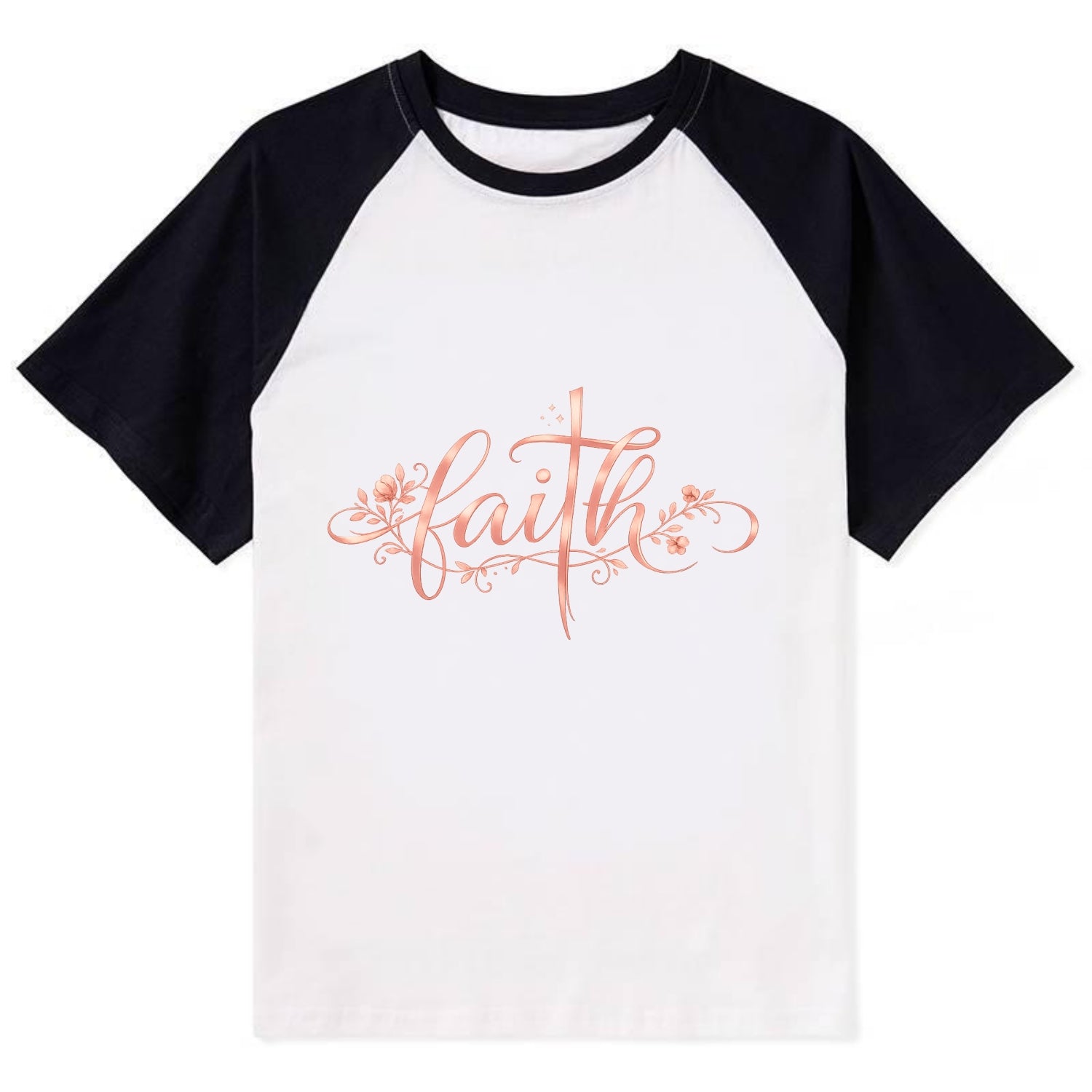 Faith - Contrast Raglan T-shirt