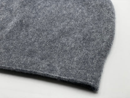 Gorro de punto Pandaize 100 % lana merino con elegante borde enrollado: gorro unisex de moda para otoño/invierno.