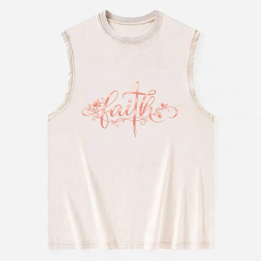 Faith - Vintage Washed Tank