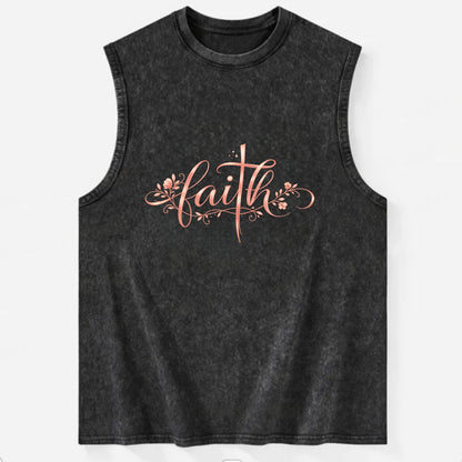 Faith - Vintage Washed Tank