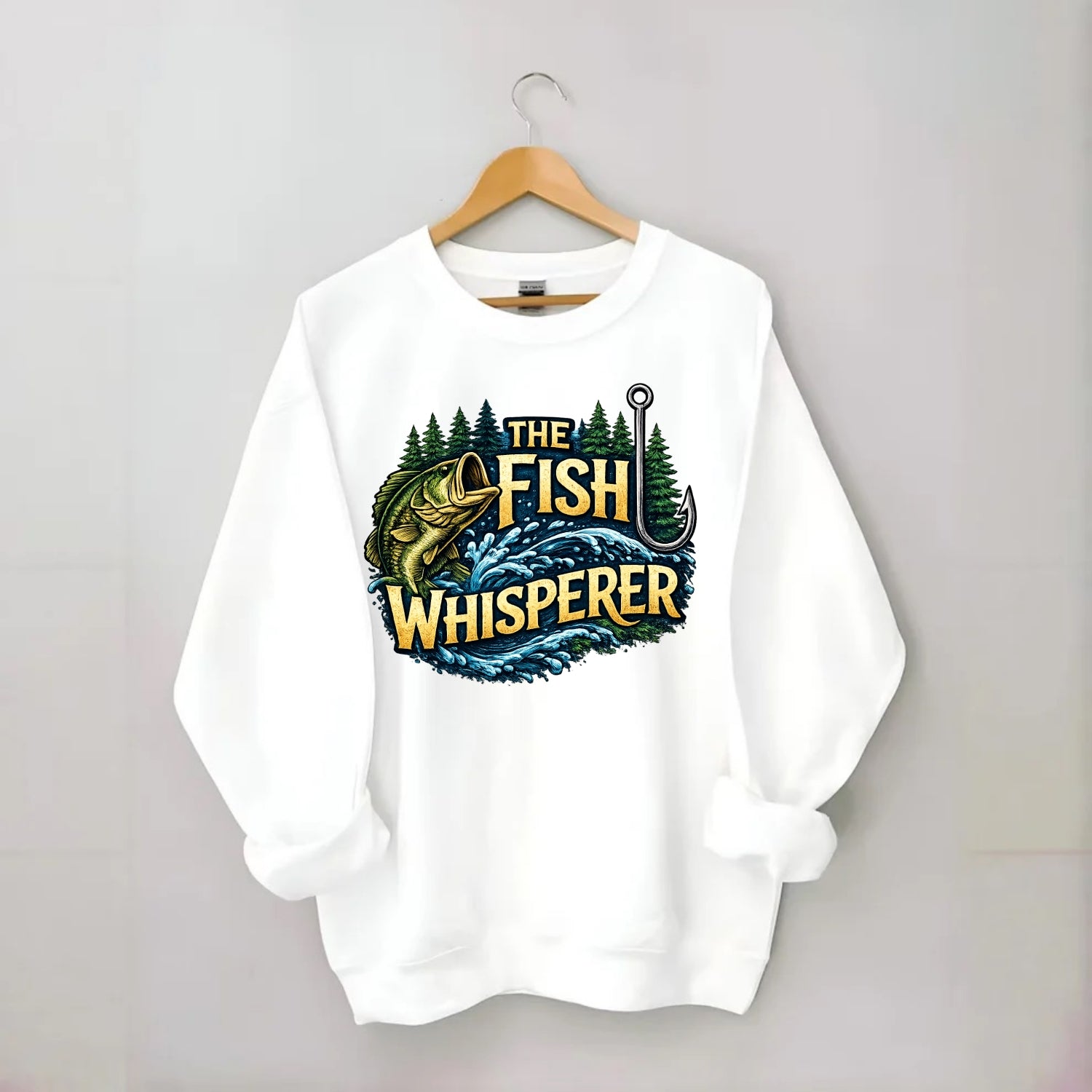 Fish Whisperer - Crewneck Sweatshirt