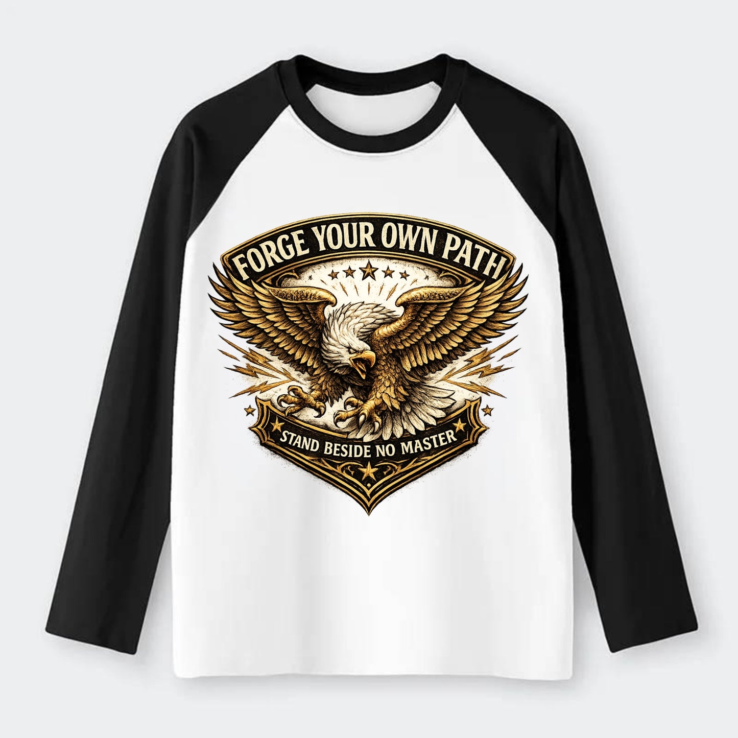 Forge Your Own Path - Raglan Long Sleeve T-Shirt