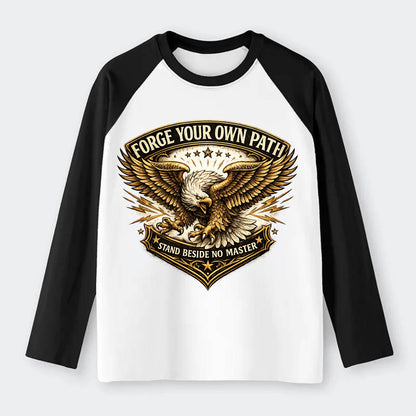 Forge Your Own Path - Raglan Long Sleeve T-Shirt