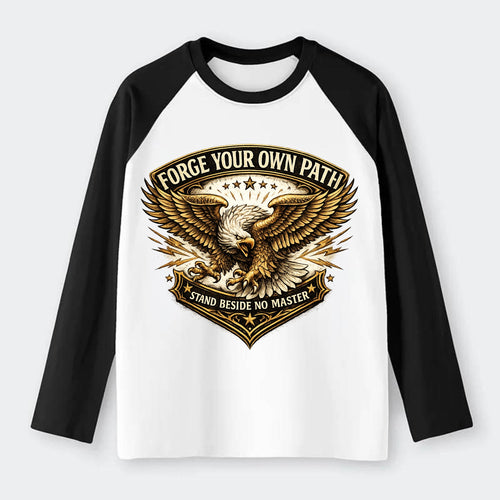 Forge Your Own Path - Raglan Long Sleeve T-Shirt