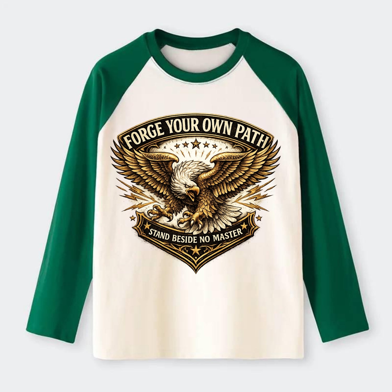 Forge Your Own Path - Raglan Long Sleeve T-Shirt