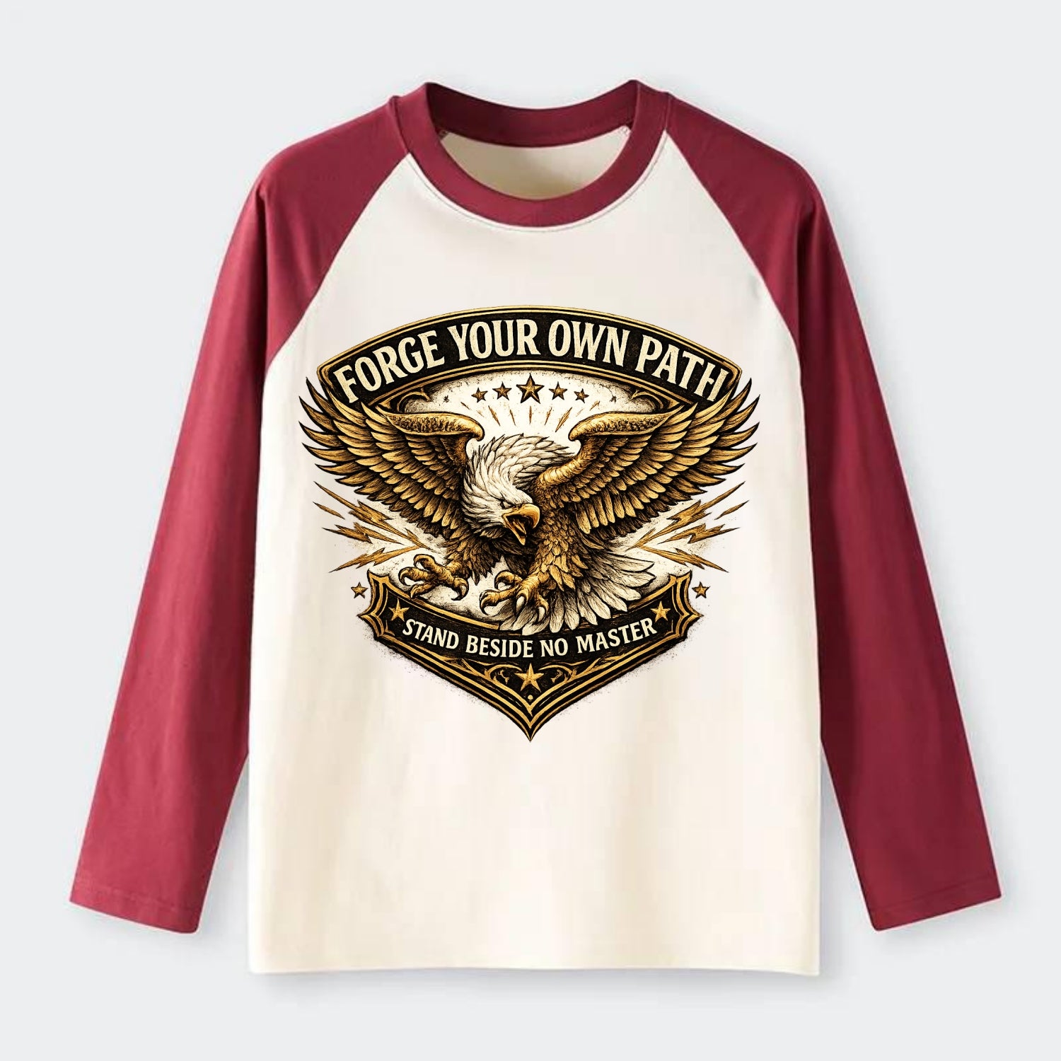Forge Your Own Path - Raglan Long Sleeve T-Shirt