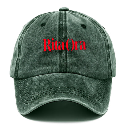 Gorra clásica Rita Ora - Mercancía unisex para fanáticos de la música