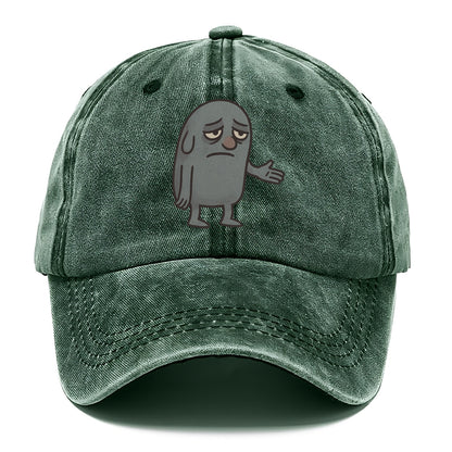 FOLLOWERS ARE GHOSTS | Transparent crowd following nobody - Classic Cap - Forest Mist(Green)