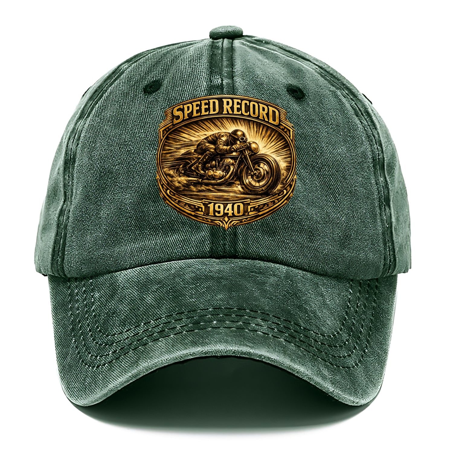 Speed Record Racer - Classic Cap - Forest Mist(Green)